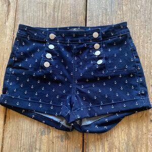 Almost Famous Anchor Jean Shorts